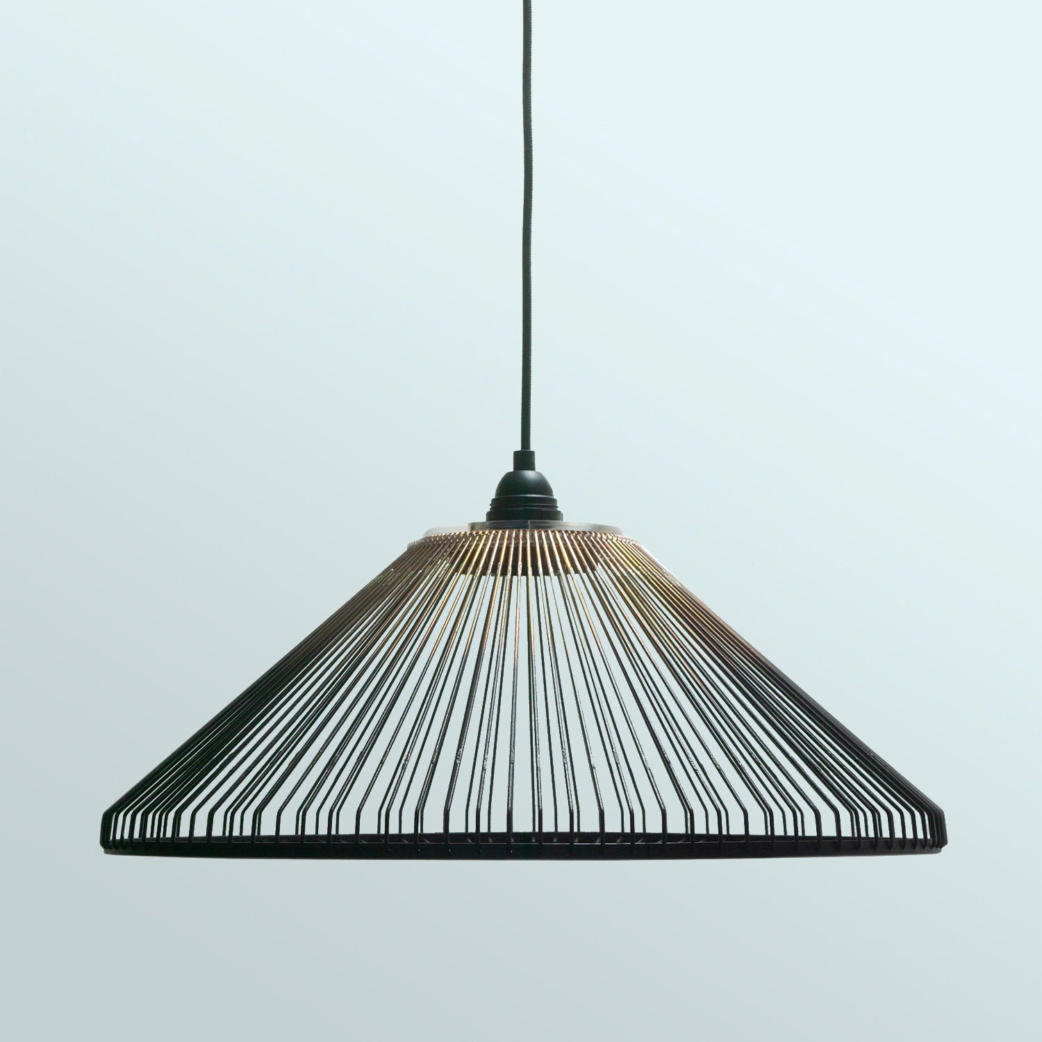 HOOK'd upcycled hanging lamp