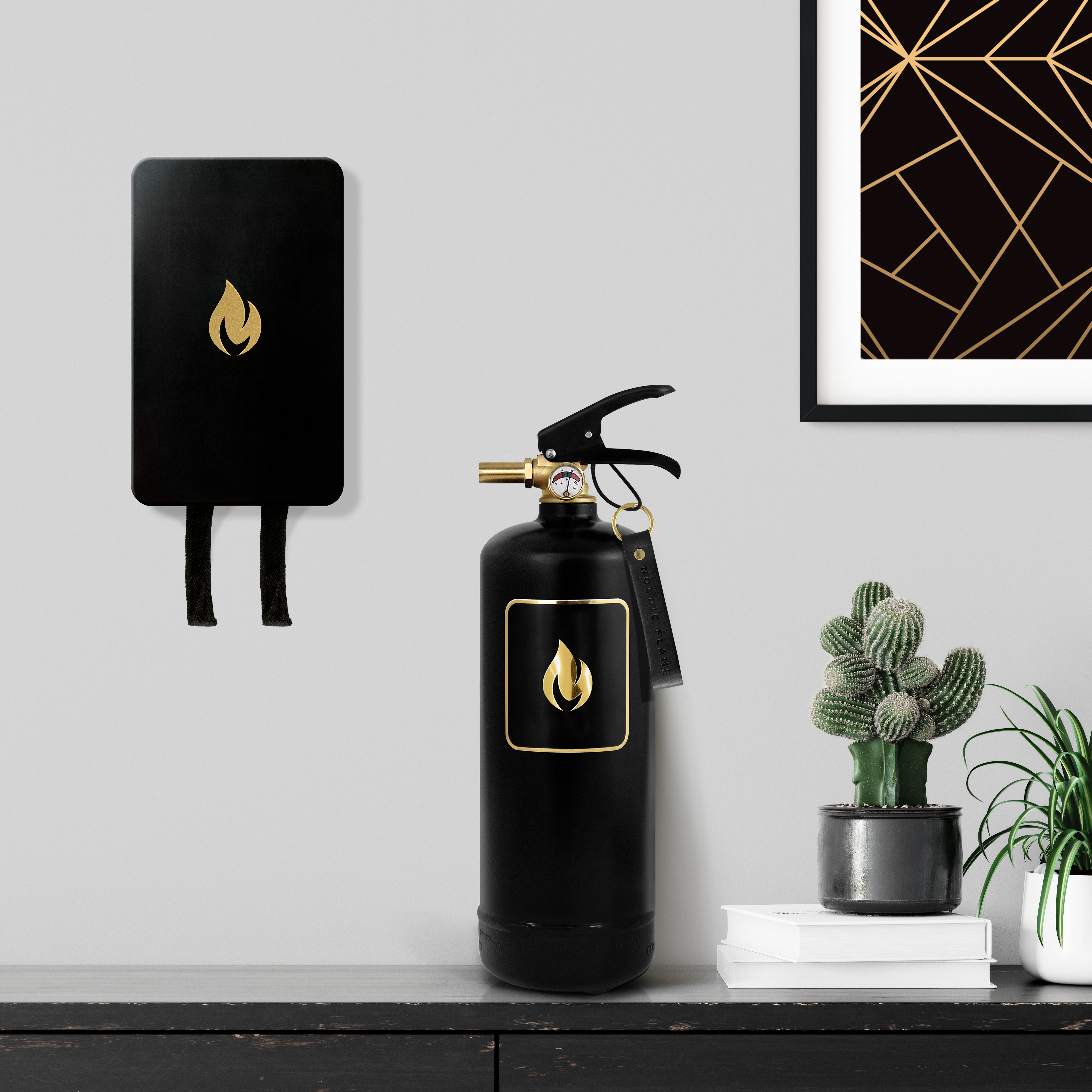 Fire Extinguishers - Black Gold - 2 kg - ABC powder