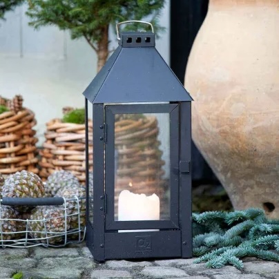 All-weather XL lantern Mega HIGHTOWER metal