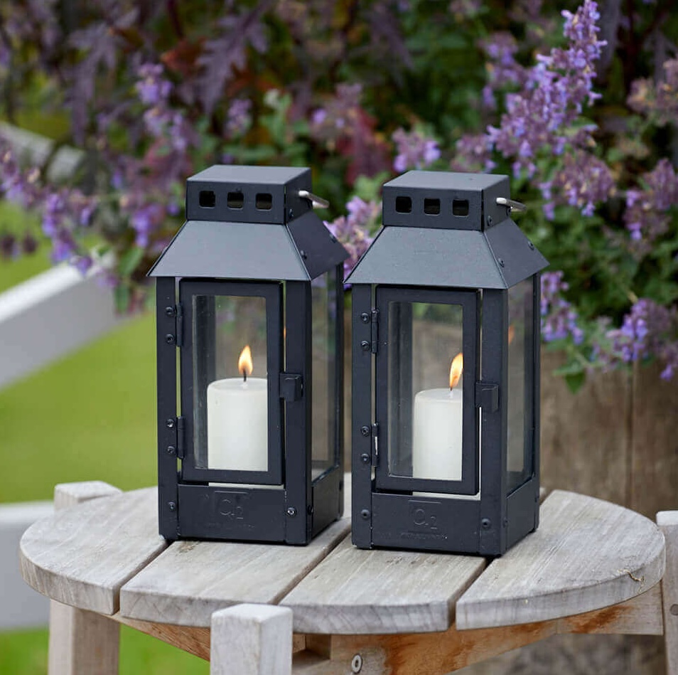 All-weather XL lantern Mega HIGHTOWER metal