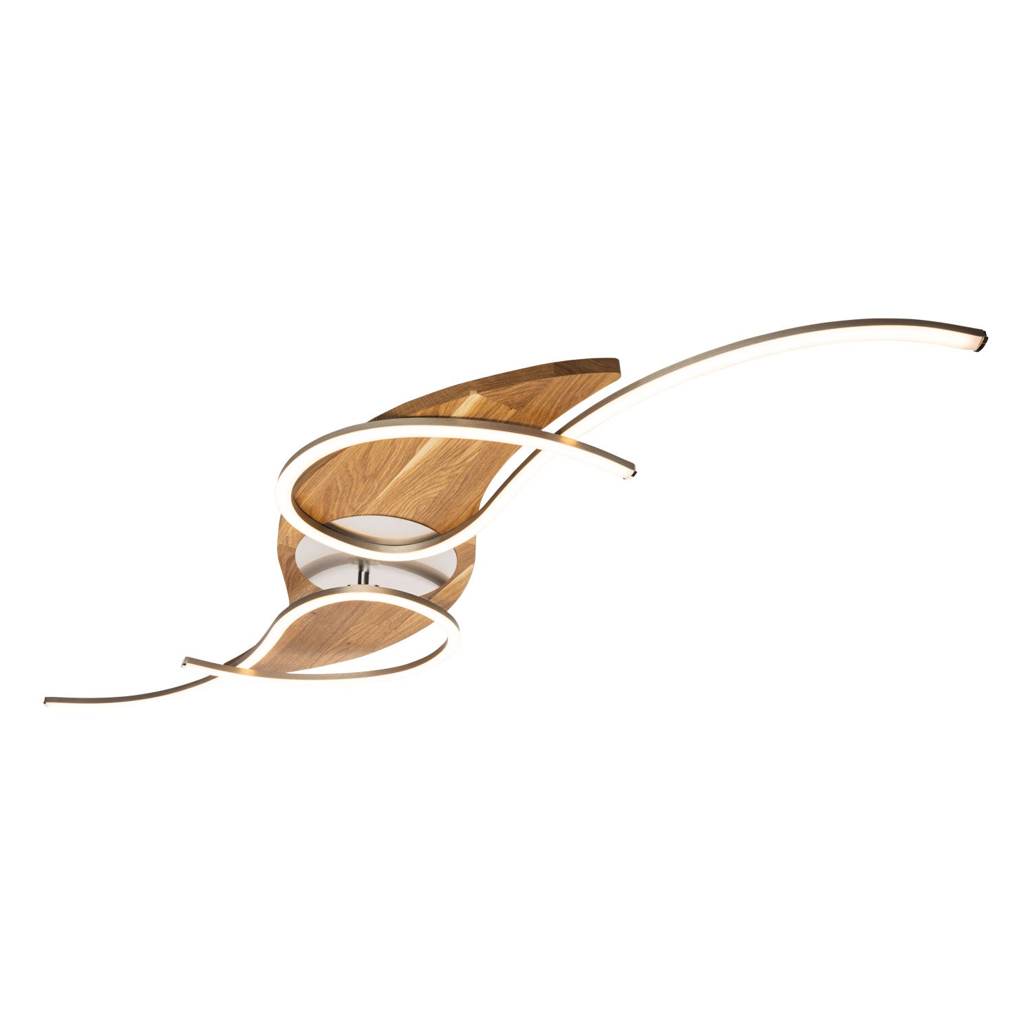 Panama curved ceiling light