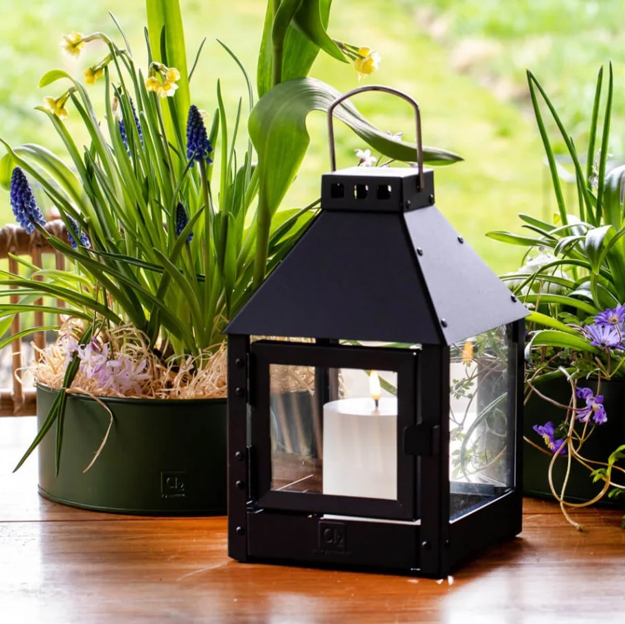 All-weather XL lantern Mega HIGHTOWER metal