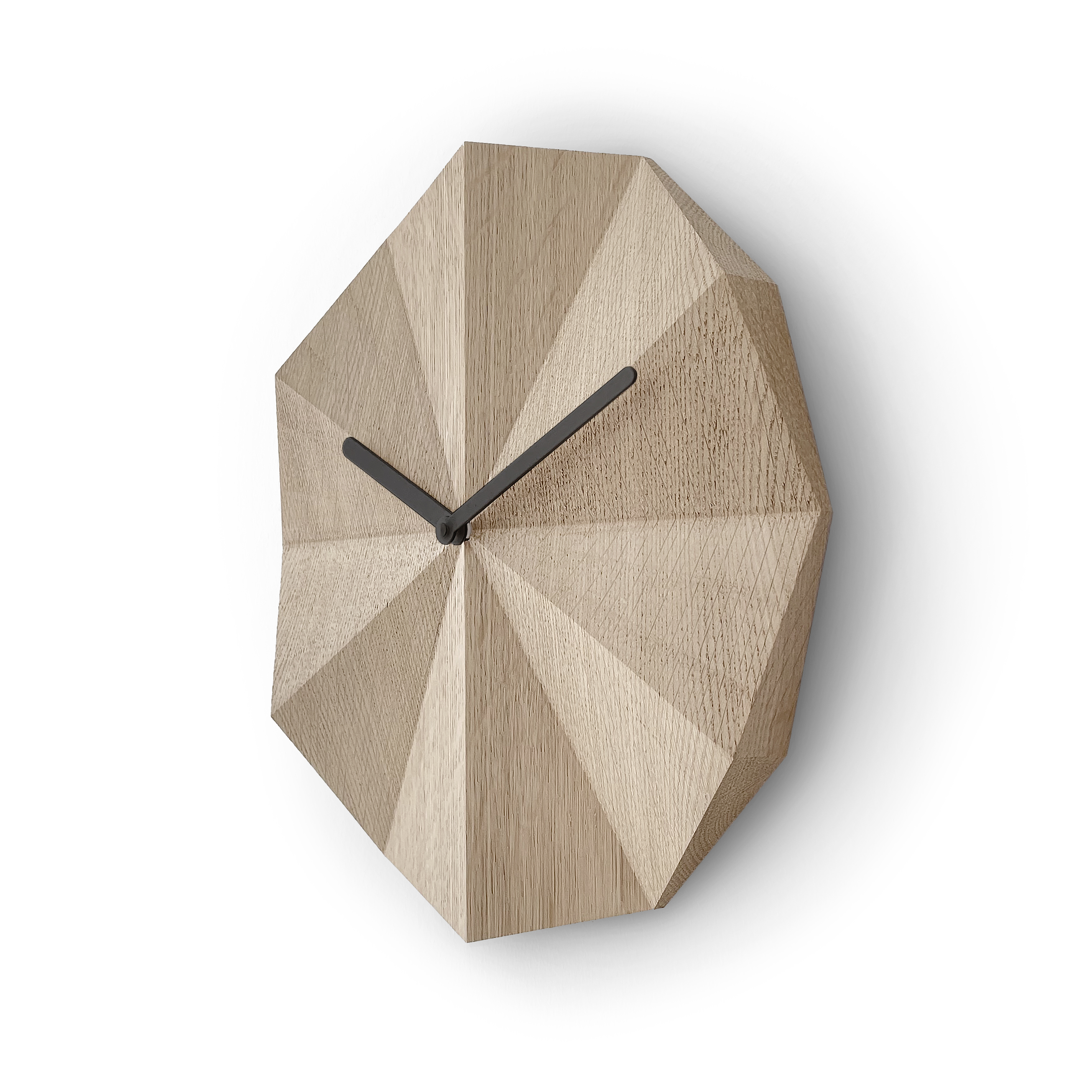 Delta Clock Oak Delta Clock Oak