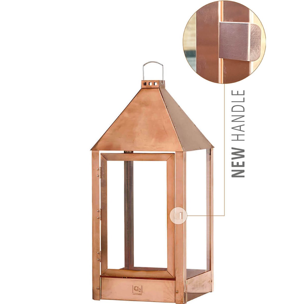 Copper lantern weatherproof