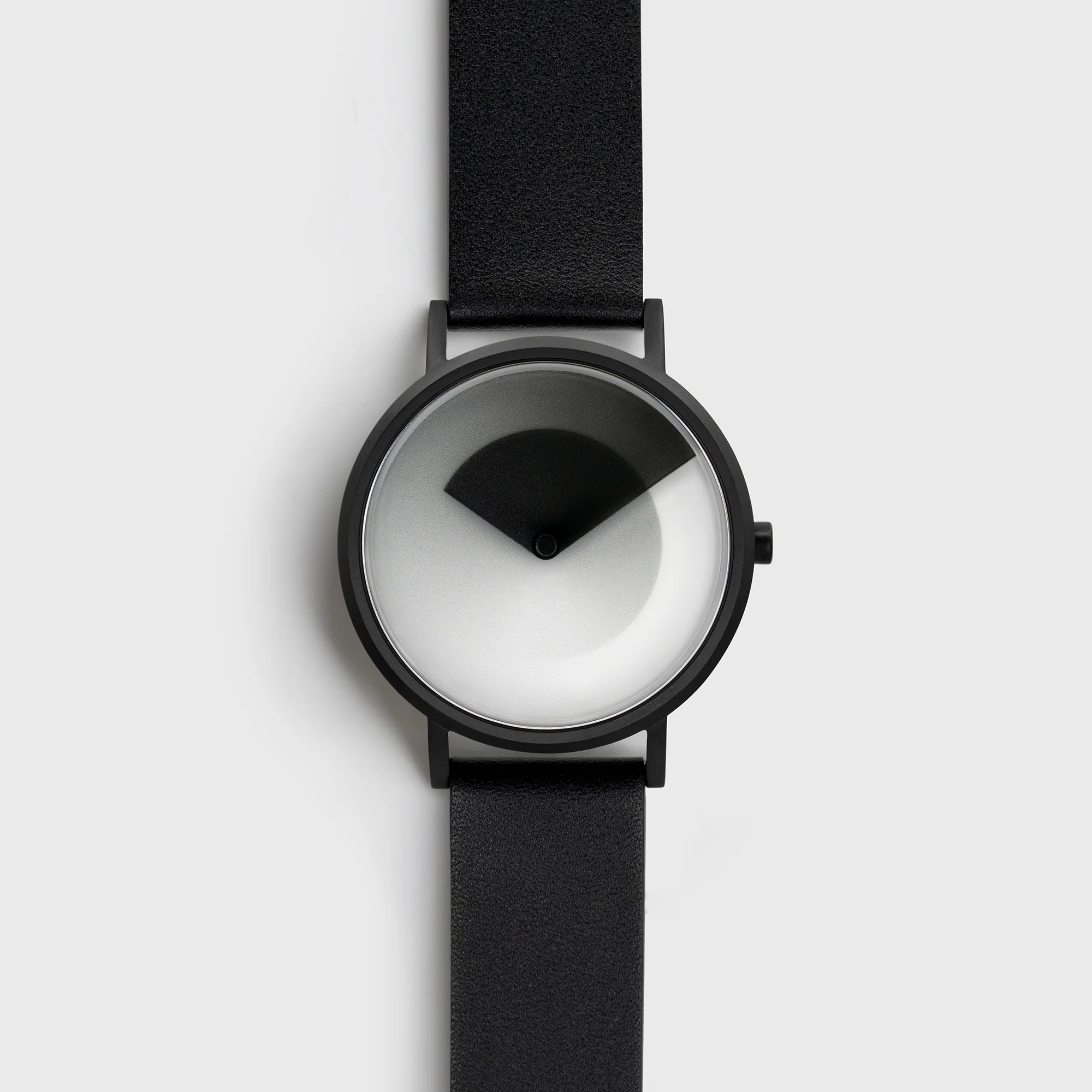 Gradient Watch Black Lether