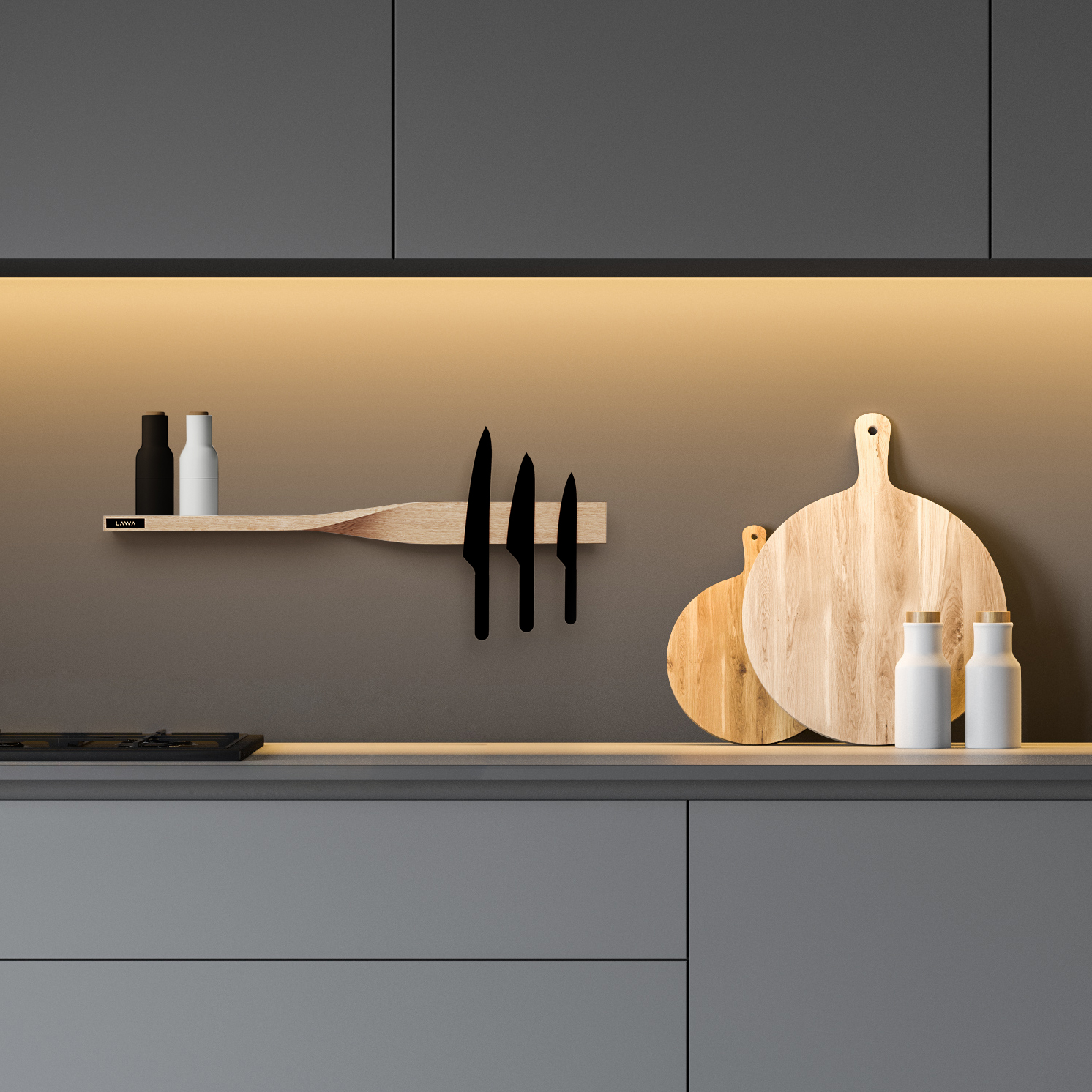 Twist Shelf - Oak Twist Shelf - Oak