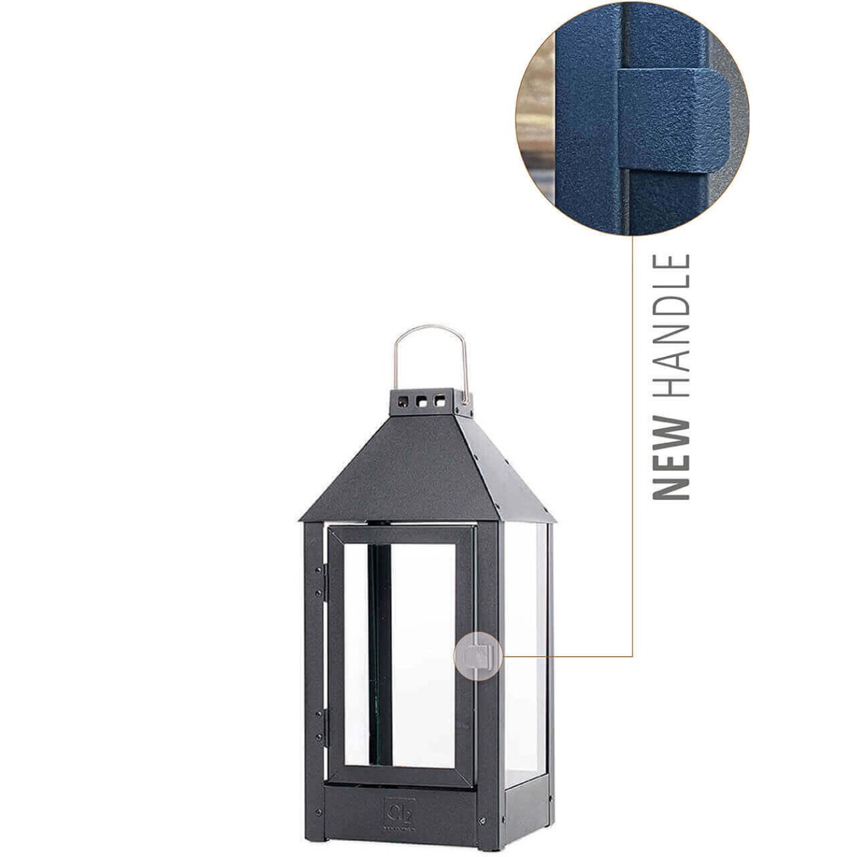 All-weather XL lantern Mega HIGHTOWER metal