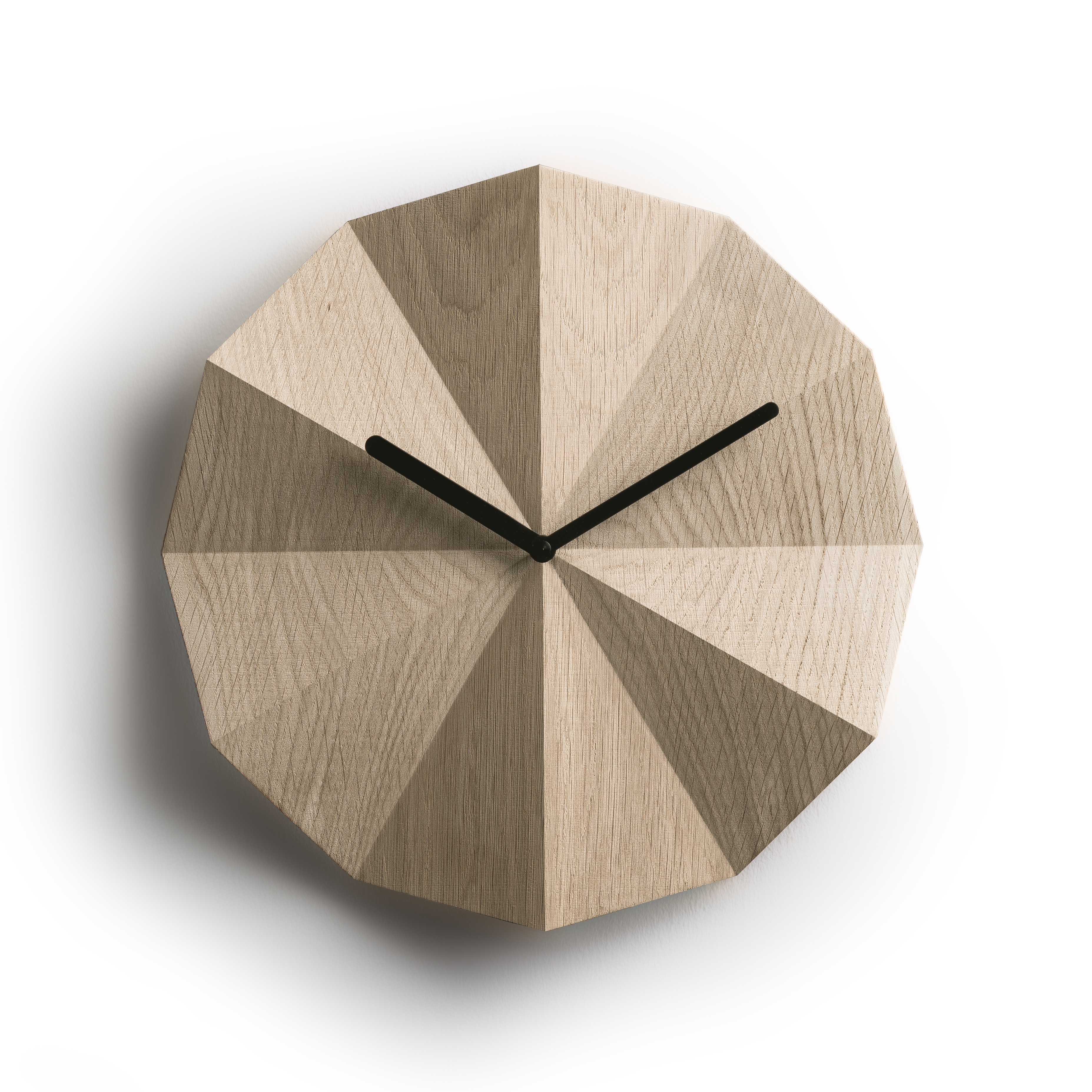 Delta Clock Oak Delta Clock Oak