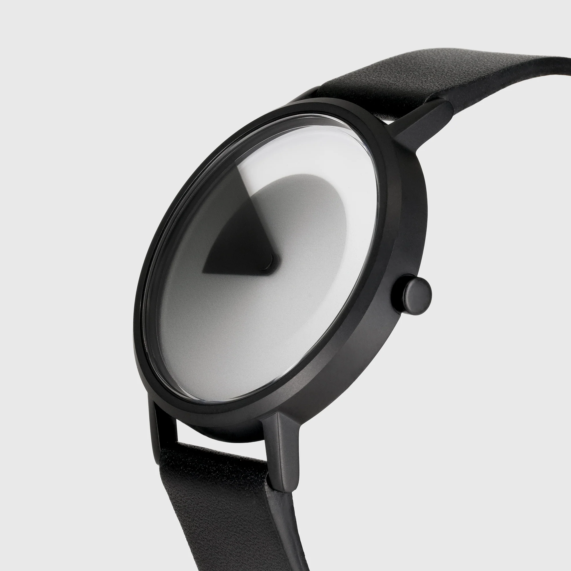 Gradient Watch Black Lether Gradient Watch Black Lether