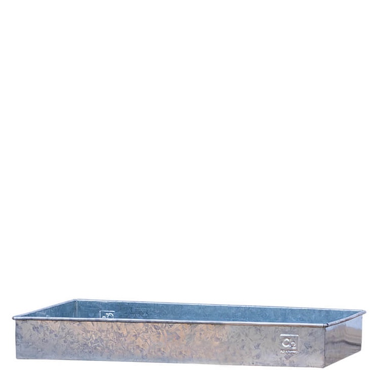 Bodenschale Mini für Gewächshaus, verzinkt
